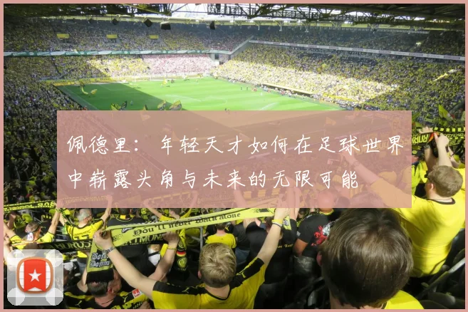 佩德里：年轻天才如何在足球世界中崭露头角与未来的无限可能